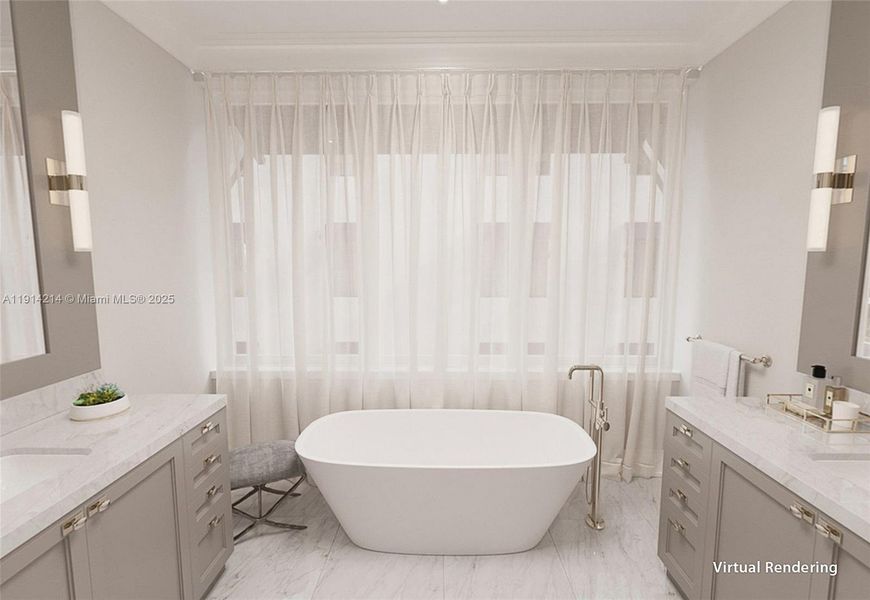 Furnished interior view inside a new home in , Juno Beach (Image 8).