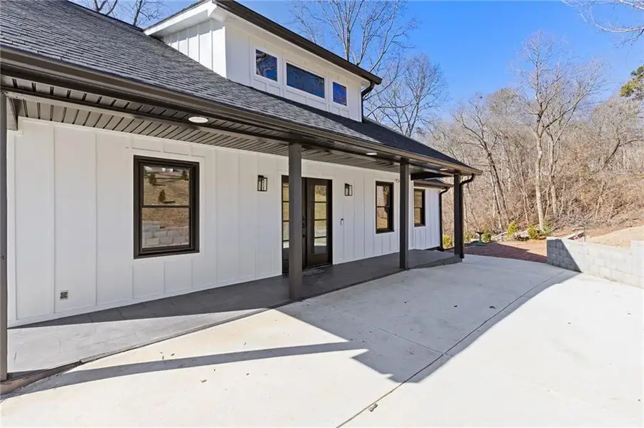 Exterior details and patio area of a home in , Gainesville (Image 3).