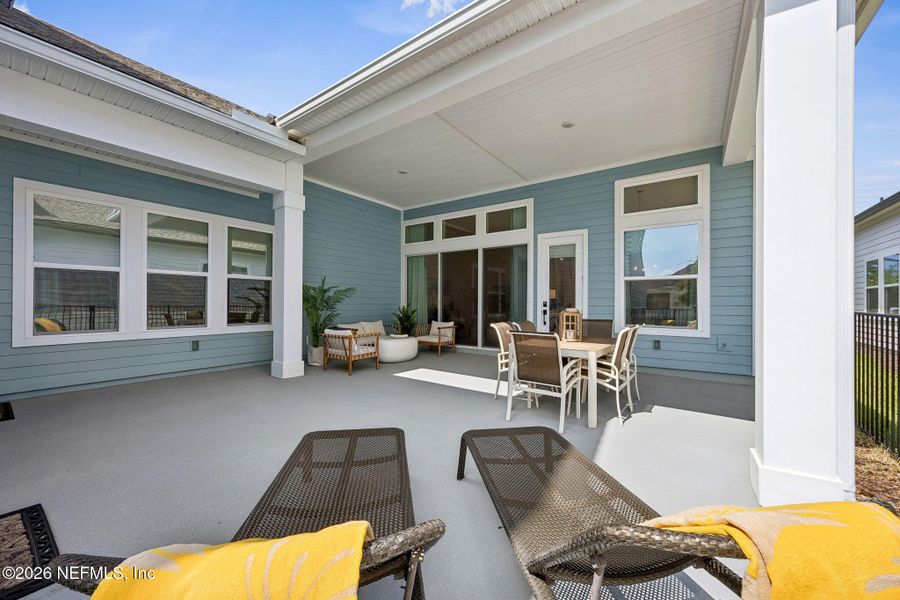 Exterior details and patio area of a home in , Ponte Vedra (Image 29). Exterior details and patio area of a home in , Ponte Vedra (Image 29).