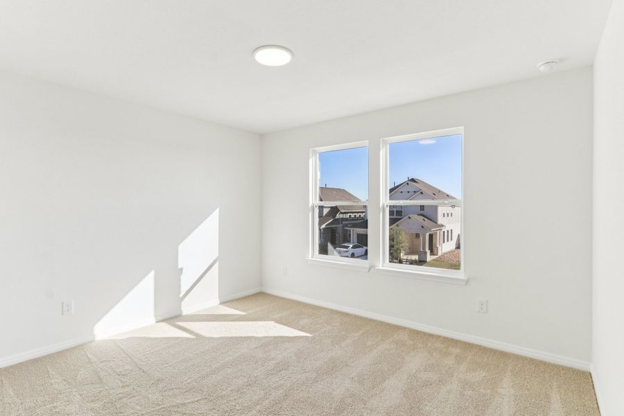 Spacious, unfurnished interior of a new home in Porter Country, Buda (Image 33). Spacious, unfurnished interior of a new home in Porter Country, Buda (Image 33).