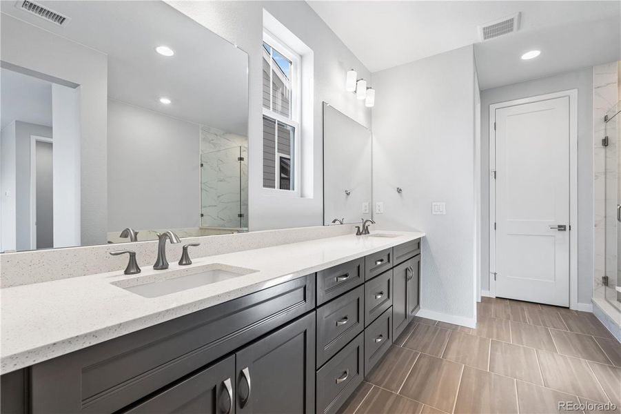 Furnished interior view inside a new home in Stargaze at Solstice, Littleton (Image 13).