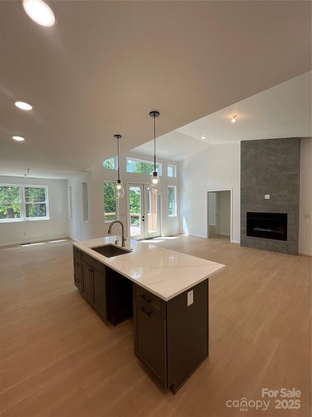 Furnished interior view inside a new home in , Flat Rock (Image 13).