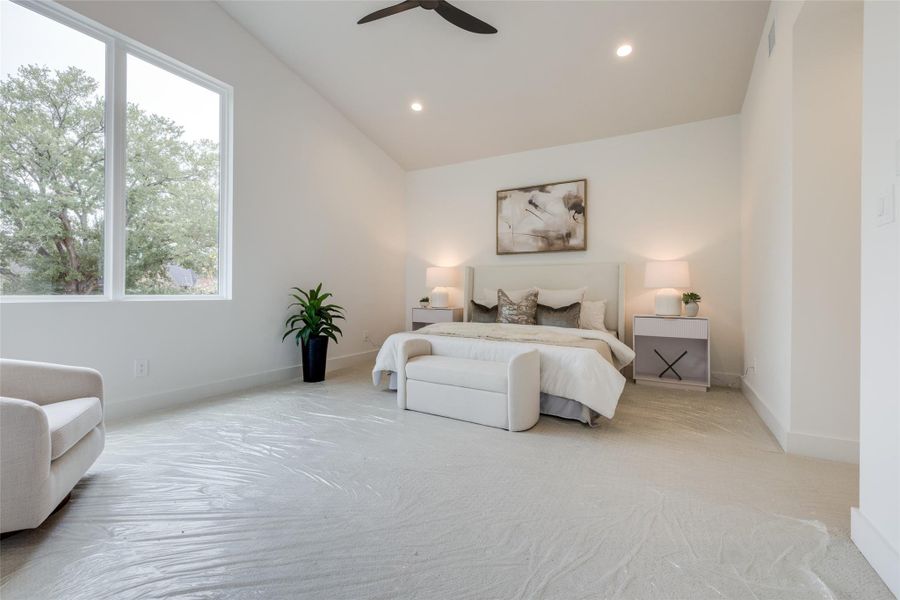 Furnished interior view inside a new home in , Houston (Image 26). Furnished interior view inside a new home in , Houston (Image 26).