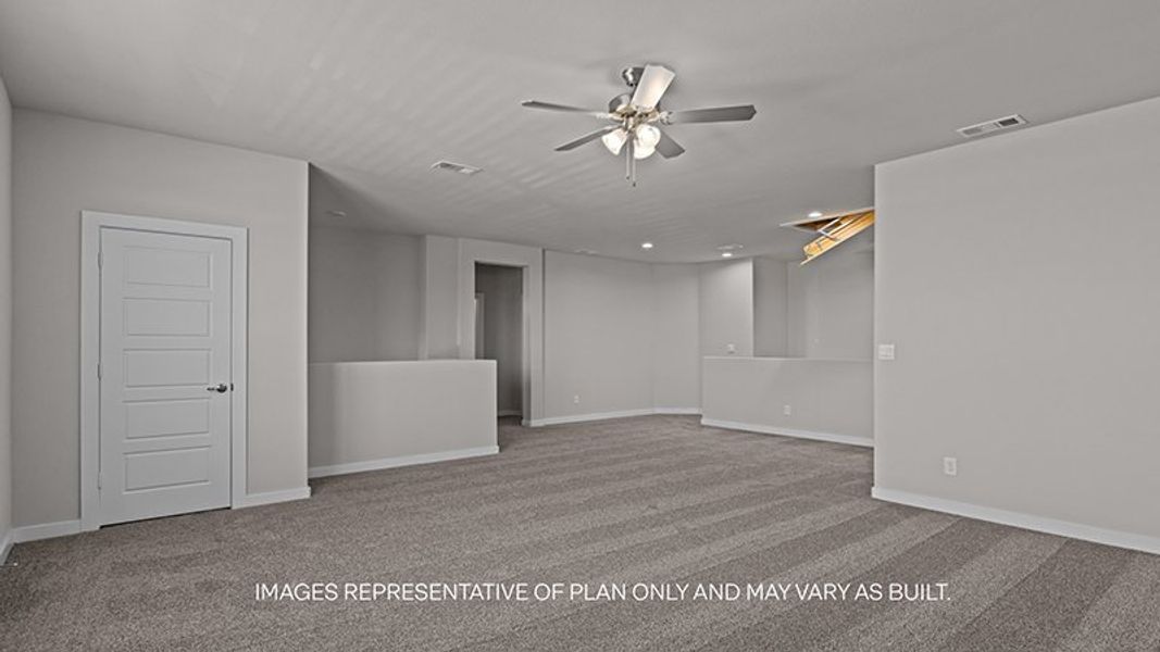 Spacious, unfurnished interior of a new home in Abbey Glen, Lubbock (Image 13).
