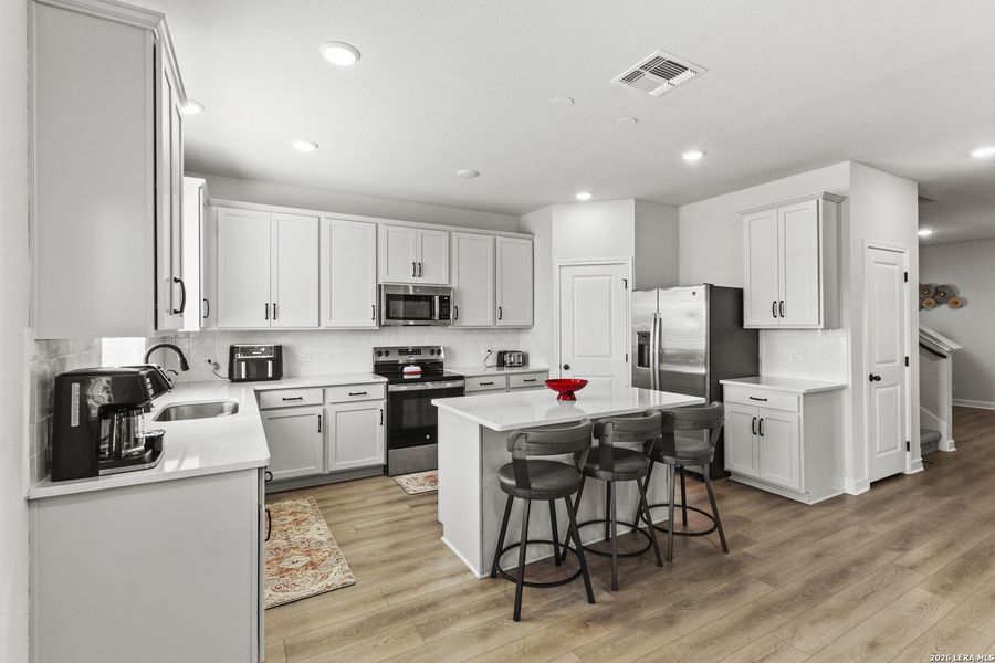 Furnished interior view inside a new home in , Schertz (Image 12).