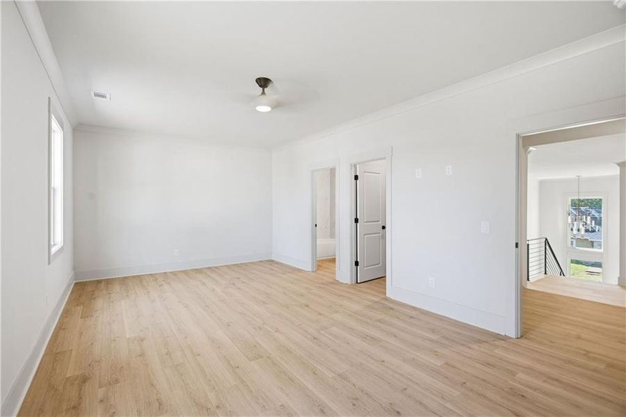 Spacious, unfurnished interior of a new home in , Buford (Image 47).