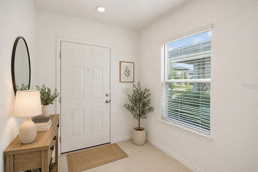 Furnished interior view inside a new home in , Land O' Lakes (Image 20).