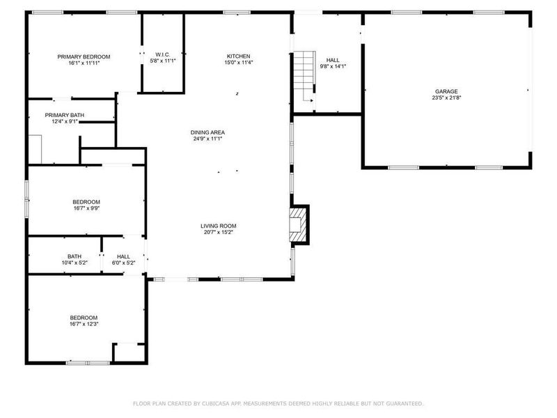 2D floor plan layout of this home in , Talking Rock, GA (Image 3).