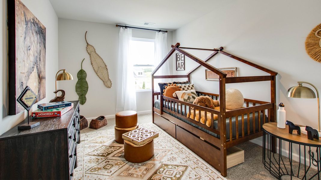 Representative furnished interior of a home built from the Lacombe by D.R. Horton in The Orchard, Millington (Image 12).