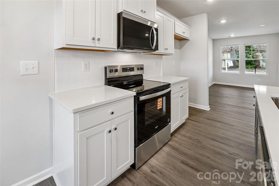 Furnished interior view inside a new home in , Statesville (Image 11).