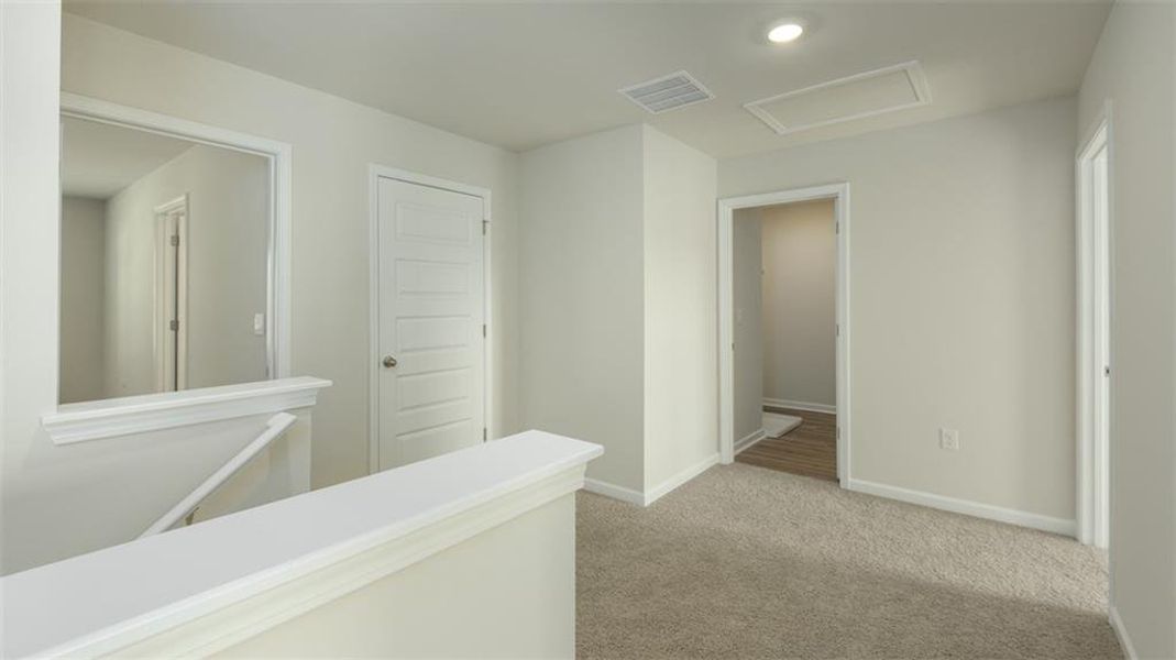 Spacious, unfurnished interior of a new home in Jackson Landing, Jefferson (Image 27).