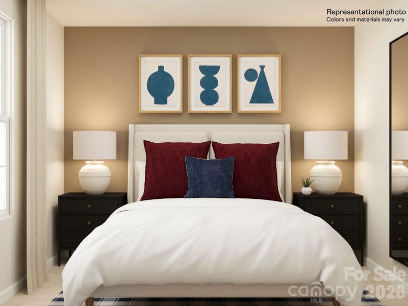Furnished interior view inside a new home in Bakers Creek, Kannapolis (Image 2).