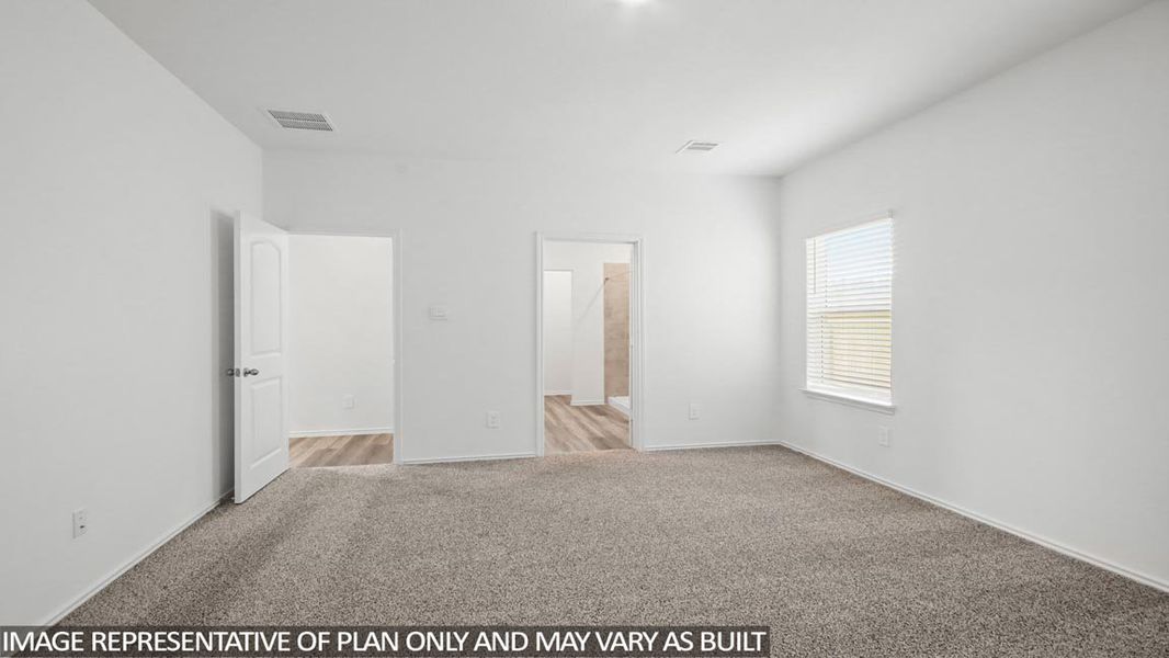 Representative unfurnished interior of a home built from the Renae by D.R. Horton in Venetian Pines, Conroe (Image 18). Representative unfurnished interior of a home built from the Renae by D.R. Horton in Venetian Pines, Conroe (Image 18).