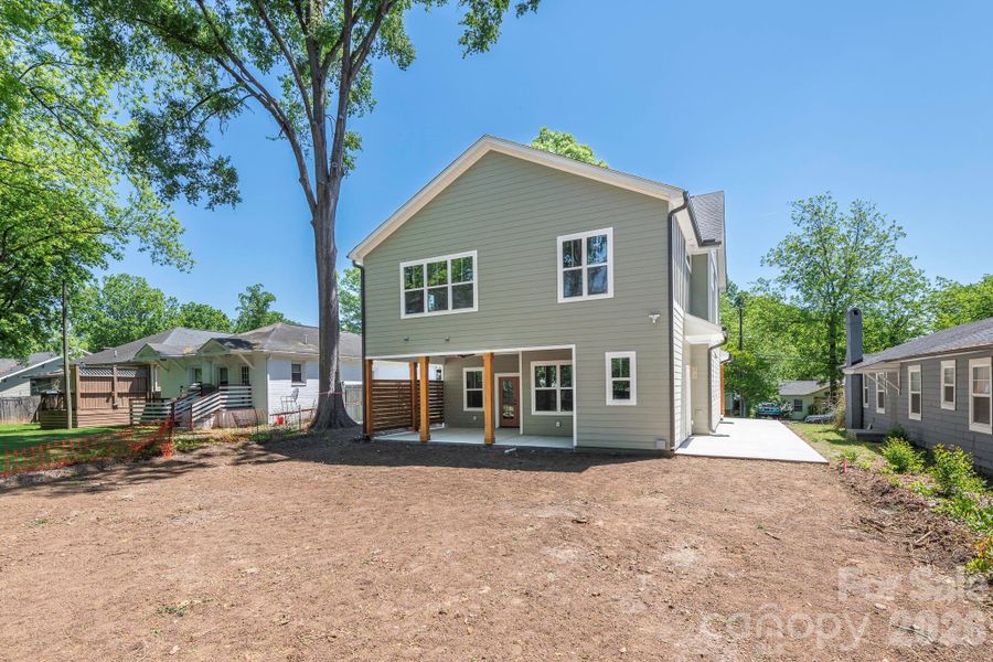 Exterior details and patio area of a home in , Charlotte (Image 24).
