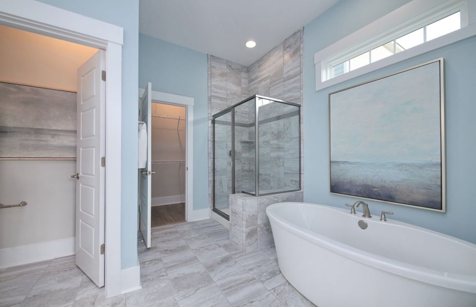Representative furnished interior of a home built from the Sweetgrass by Pulte Homes in Long Savanna, Charleston (Image 14).