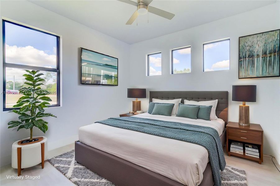 Furnished interior view inside a new home in , Lehigh Acres (Image 12).