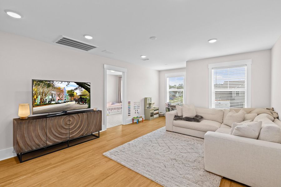 Furnished interior view inside a new home in , Johns Island (Image 33).