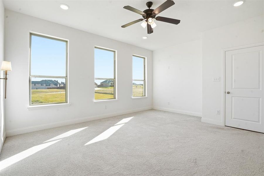 Spacious, unfurnished interior of a new home in Wildcat Ridge, Godley (Image 37). Spacious, unfurnished interior of a new home in Wildcat Ridge, Godley (Image 37).