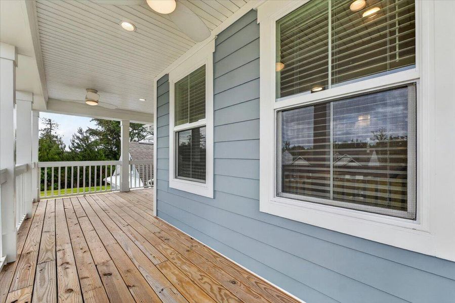 Exterior details and patio area of a home in , Johns Island (Image 4). Exterior details and patio area of a home in , Johns Island (Image 4).