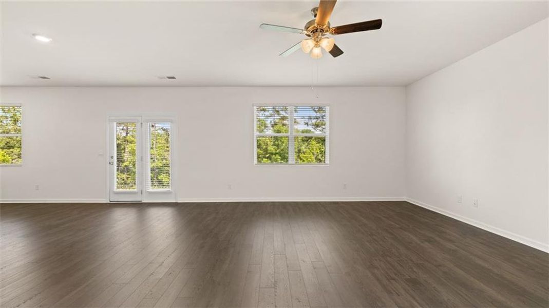 Spacious, unfurnished interior of a new home in Fox Crossing, Griffin (Image 32). Spacious, unfurnished interior of a new home in Fox Crossing, Griffin (Image 32).