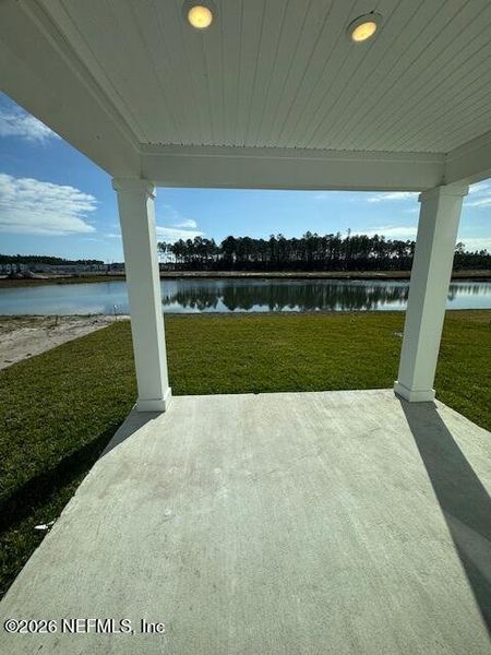 Exterior details and patio area of a home in Brook Forest, St. Augustine (Image 3).