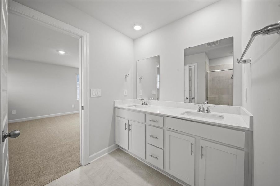 Furnished interior view inside a new home in Pleasant Brook, Greenville (Image 11).