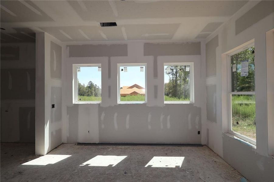 In-progress construction of a new home in Meadow Brook Farms, Cumming, GA (Image 10).