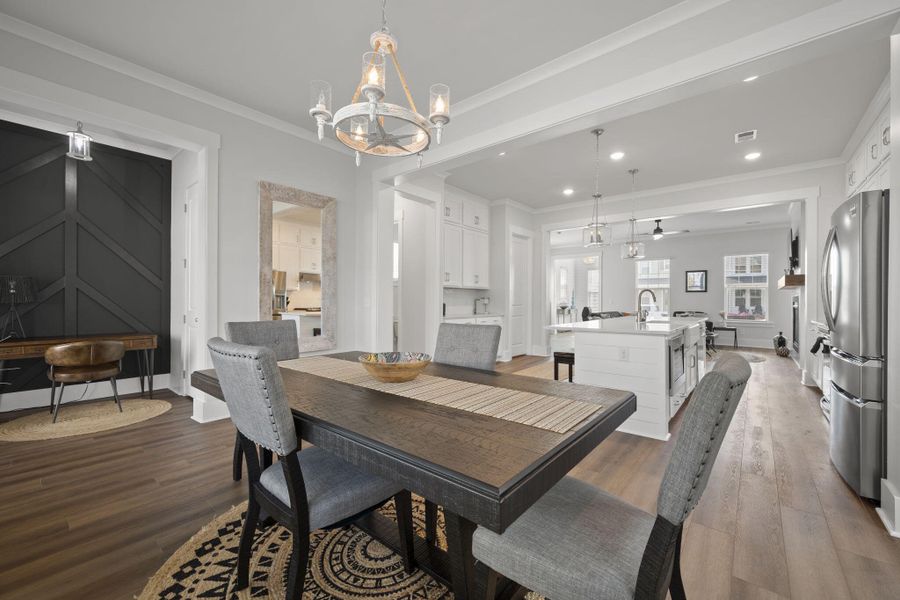 Furnished interior view inside a new home in Midtown at Nexton, Summerville (Image 9).