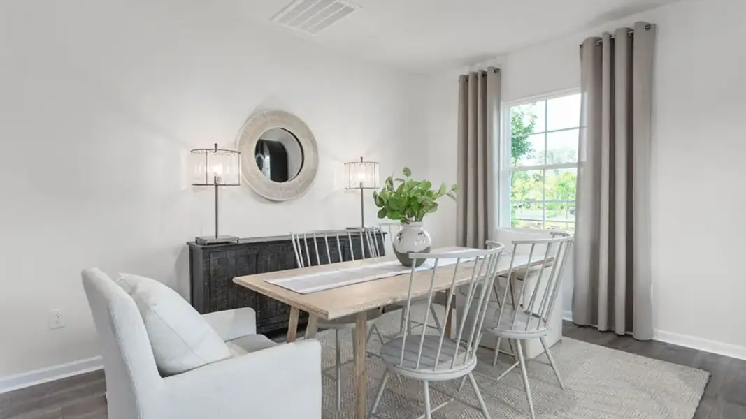 Furnished interior view inside a new home in The Estates at Edinborough, Gibsonville (Image 5).