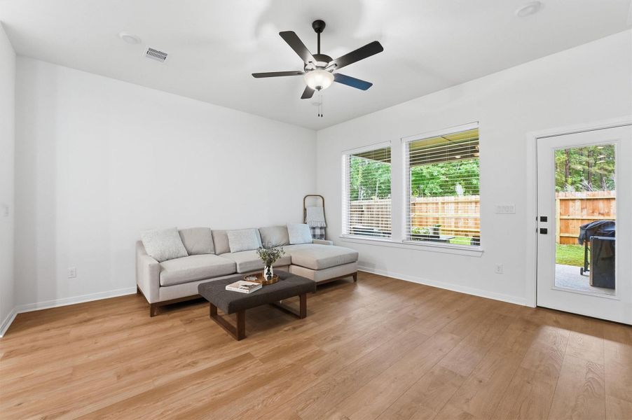 Furnished interior view inside a new home in , Magnolia (Image 16).