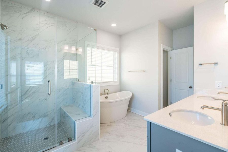 Furnished interior view inside a new home in Sweetgrass Station, Summerville (Image 9).