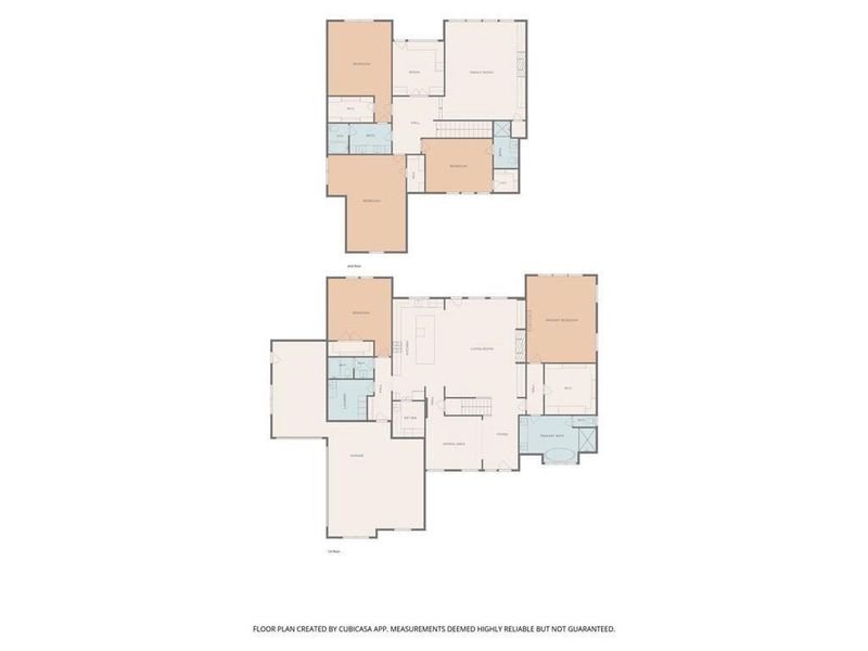 2D floor plan layout of this home in , Bethlehem, GA (Image 5).