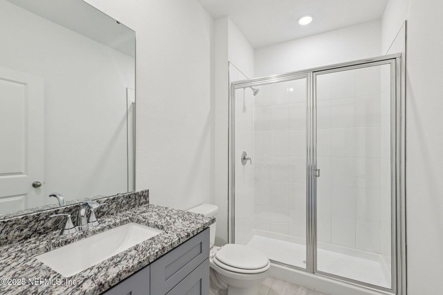 Furnished interior view inside a new home in Azalea Creek, Jacksonville (Image 7).