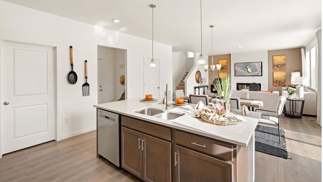 Furnished interior view inside a new home in Hansen Farm, Fort Collins (Image 15).
