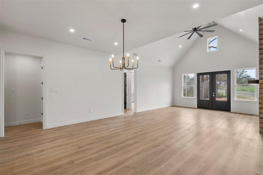 Spacious, unfurnished interior of a new home in , Waco (Image 30).