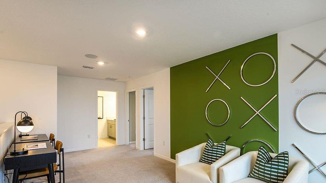 Furnished interior view inside a new home in Marion Creek, Haines City (Image 11).