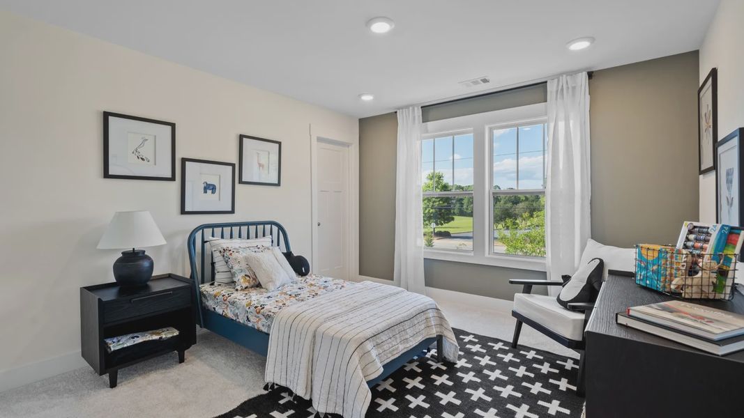 Representative furnished interior of a home built from the Augusta by DRB Homes in Woodglen, Piedmont (Image 33).