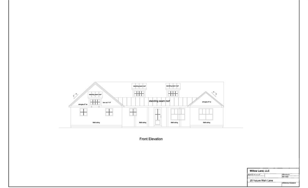 Exterior rendering of this home design in , Etowah, NC (Image 7).
