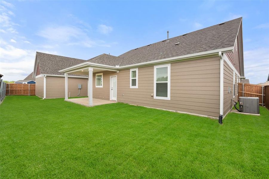 Backview of home Backview of home