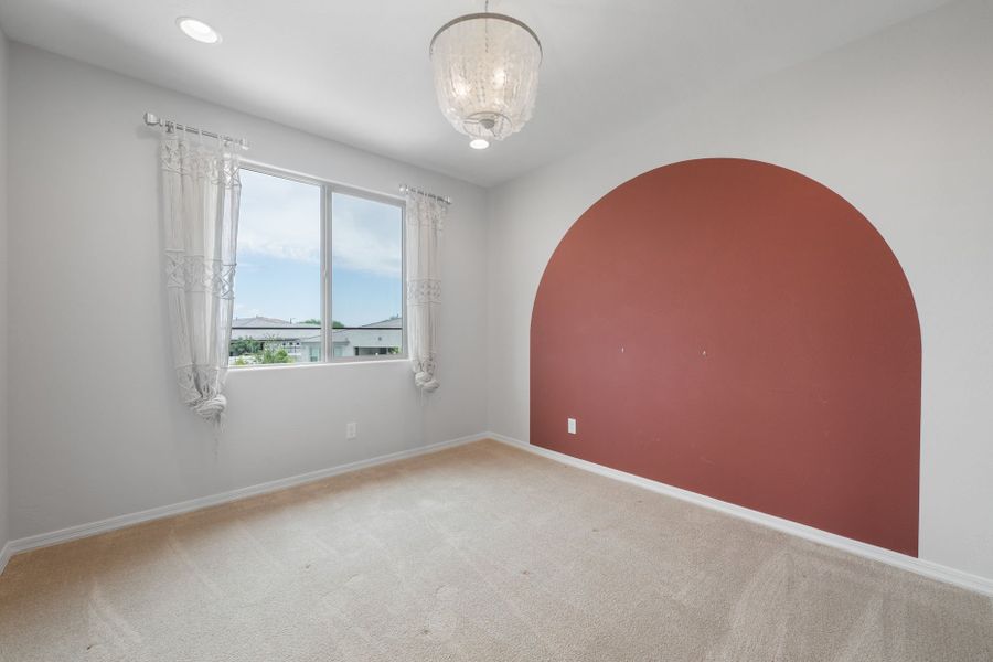 Spacious, unfurnished interior of a new home in Harvest - Enchantment Series, Queen Creek (Image 35).