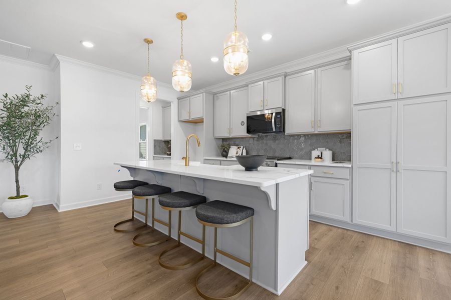 Furnished interior view inside a new home in Stonebridge Fairways, Monroe (Image 4). Furnished interior view inside a new home in Stonebridge Fairways, Monroe (Image 4).