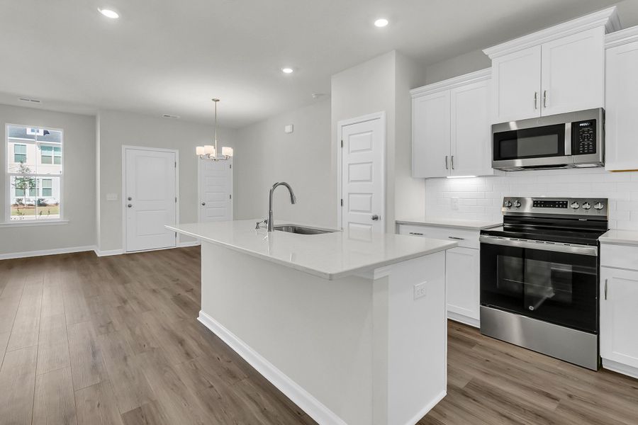 Furnished interior view inside a new home in Six Oaks, Summerville (Image 12).
