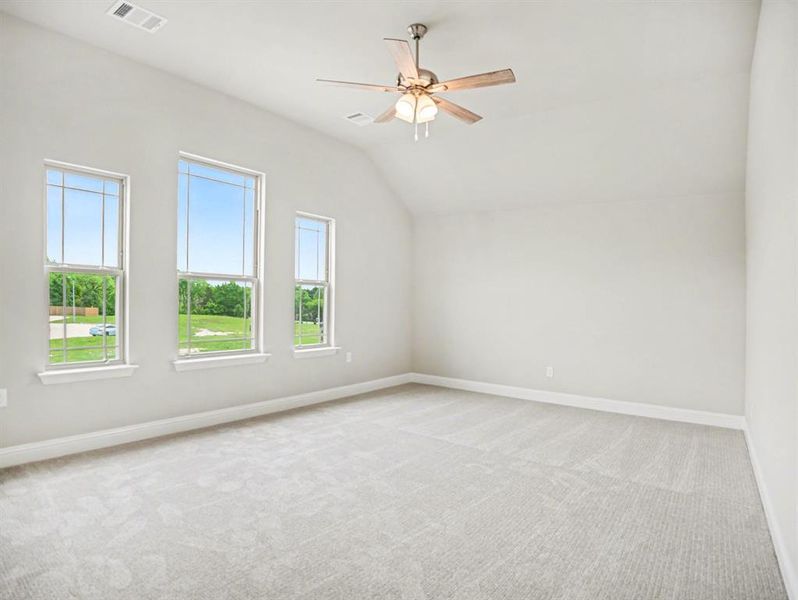 Spacious, unfurnished interior of a new home in Ten Mile Creek Estates, DeSoto (Image 11). Spacious, unfurnished interior of a new home in Ten Mile Creek Estates, DeSoto (Image 11).