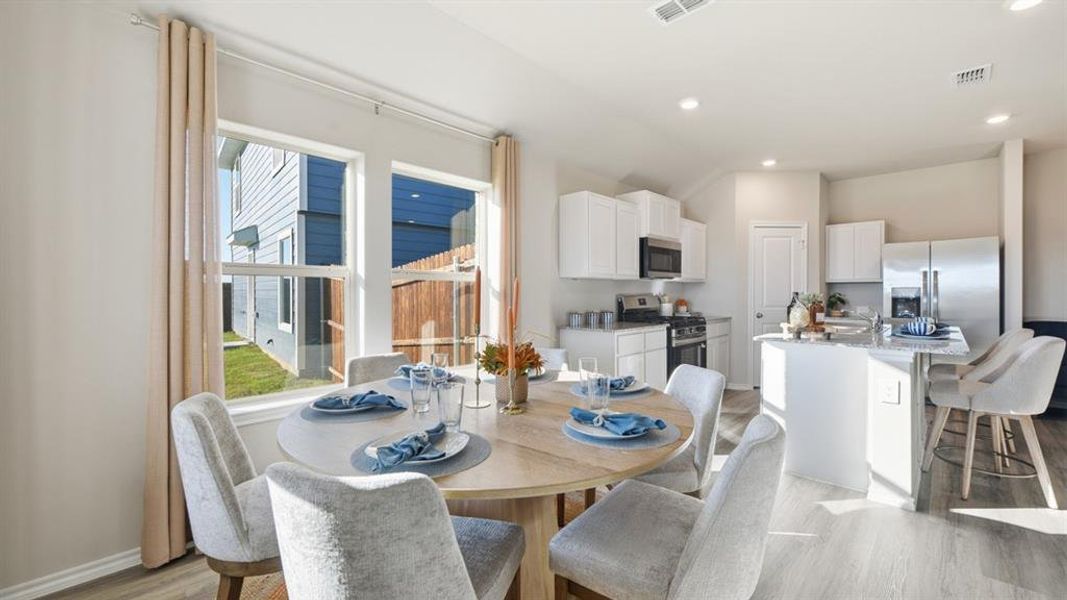 Furnished interior view inside a new home in Hickory Grove, Krum (Image 27).
