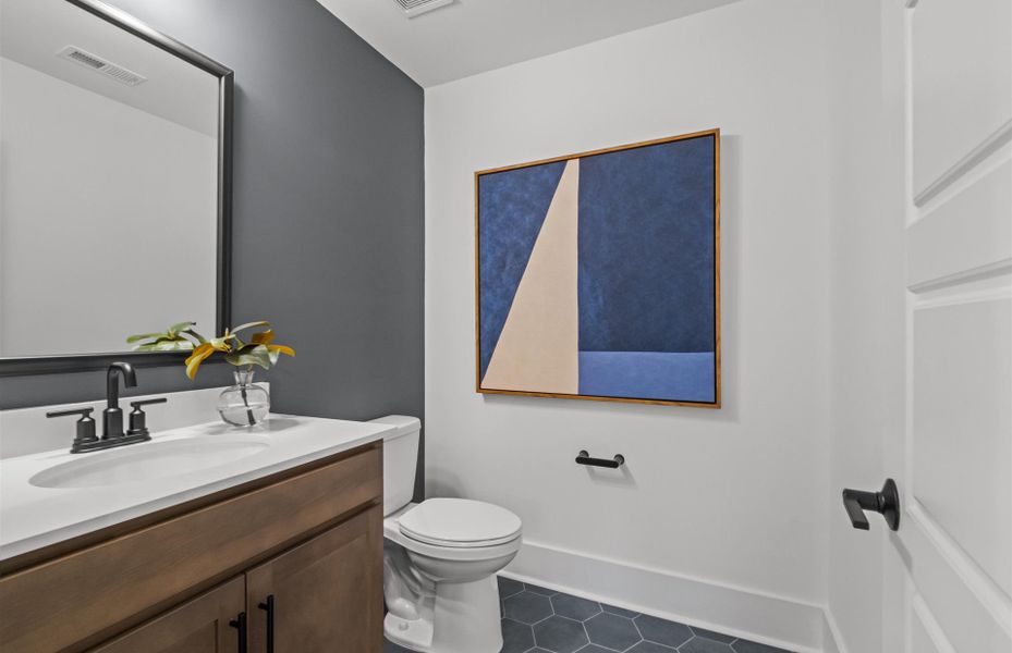 Furnished interior view inside a new home in Olmsted, Huntersville (Image 52). Furnished interior view inside a new home in Olmsted, Huntersville (Image 52).