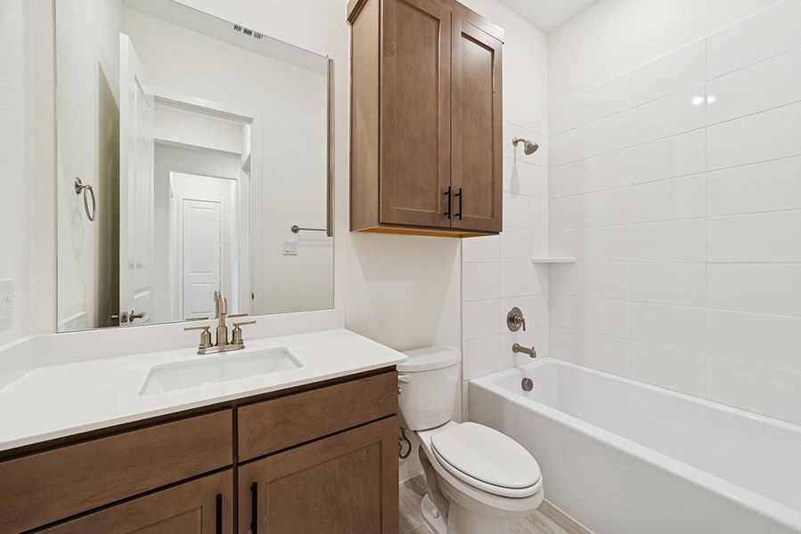 Representative furnished interior of a home built from the Riseley by Landon Homes in Fields - East Village, Frisco (Image 10). Representative furnished interior of a home built from the Riseley by Landon Homes in Fields - East Village, Frisco (Image 10).