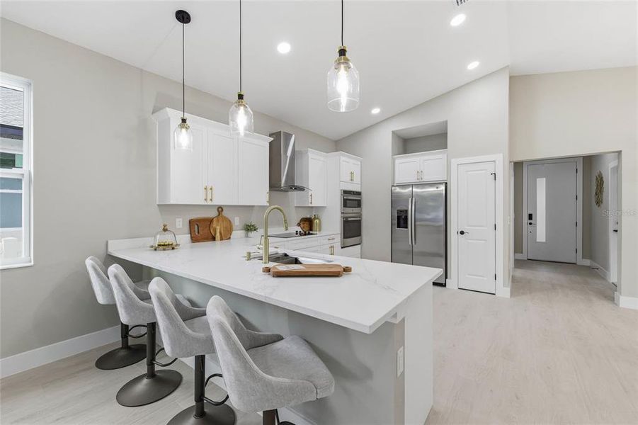 Furnished interior view inside a new home in , Tampa (Image 19).