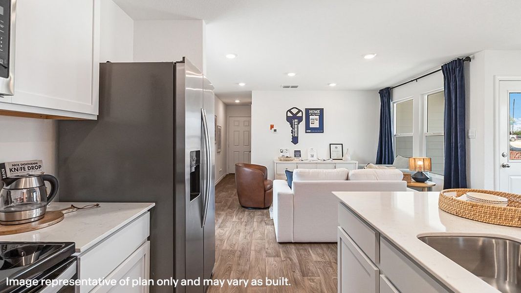 Furnished interior view inside a new home in Sonora, San Antonio (Image 9).