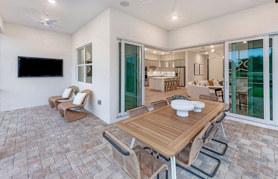 Representative furnished interior of a home built from the Mystique by Pulte Homes in Highpointe, Stuart (Image 14).