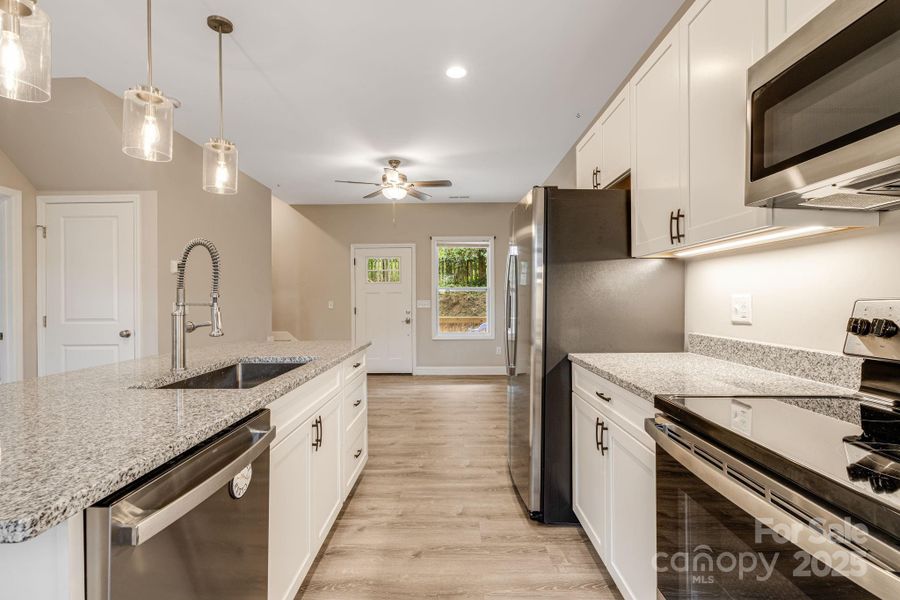 Furnished interior view inside a new home in , Asheville (Image 17).